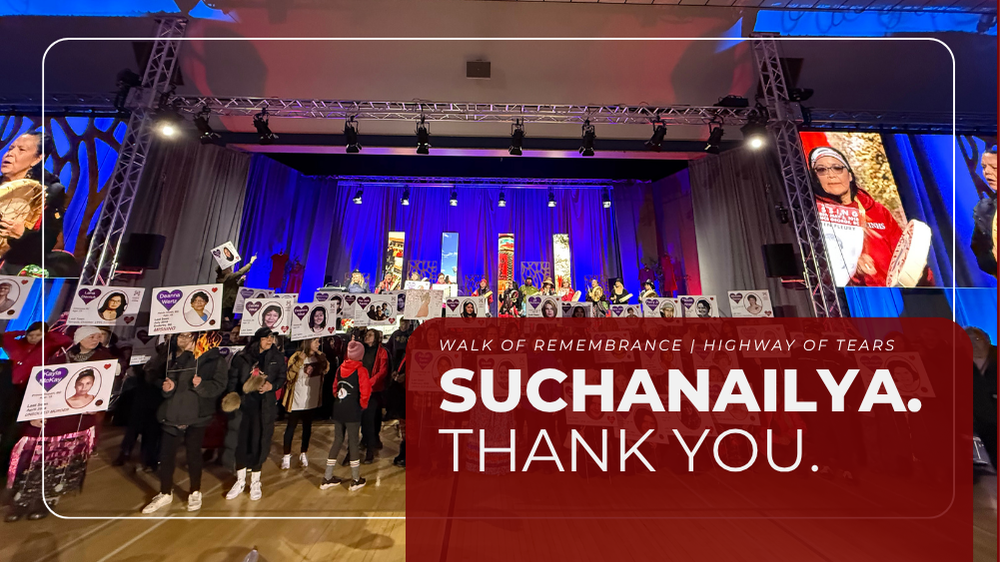 Thank You for Attending the Highway of Tears Awareness Walk